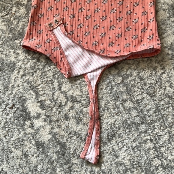 Bluenotes Floral Bodysuit Blush Colour XS - Picture 7 of 10